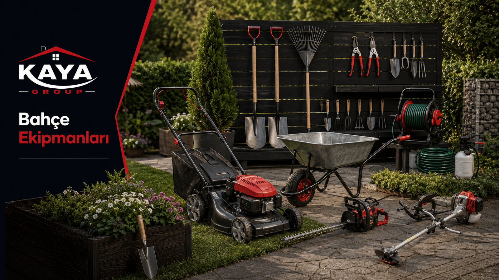 Kaya Group Keşan bahçe ekipmanları ve peyzaj ürünleri