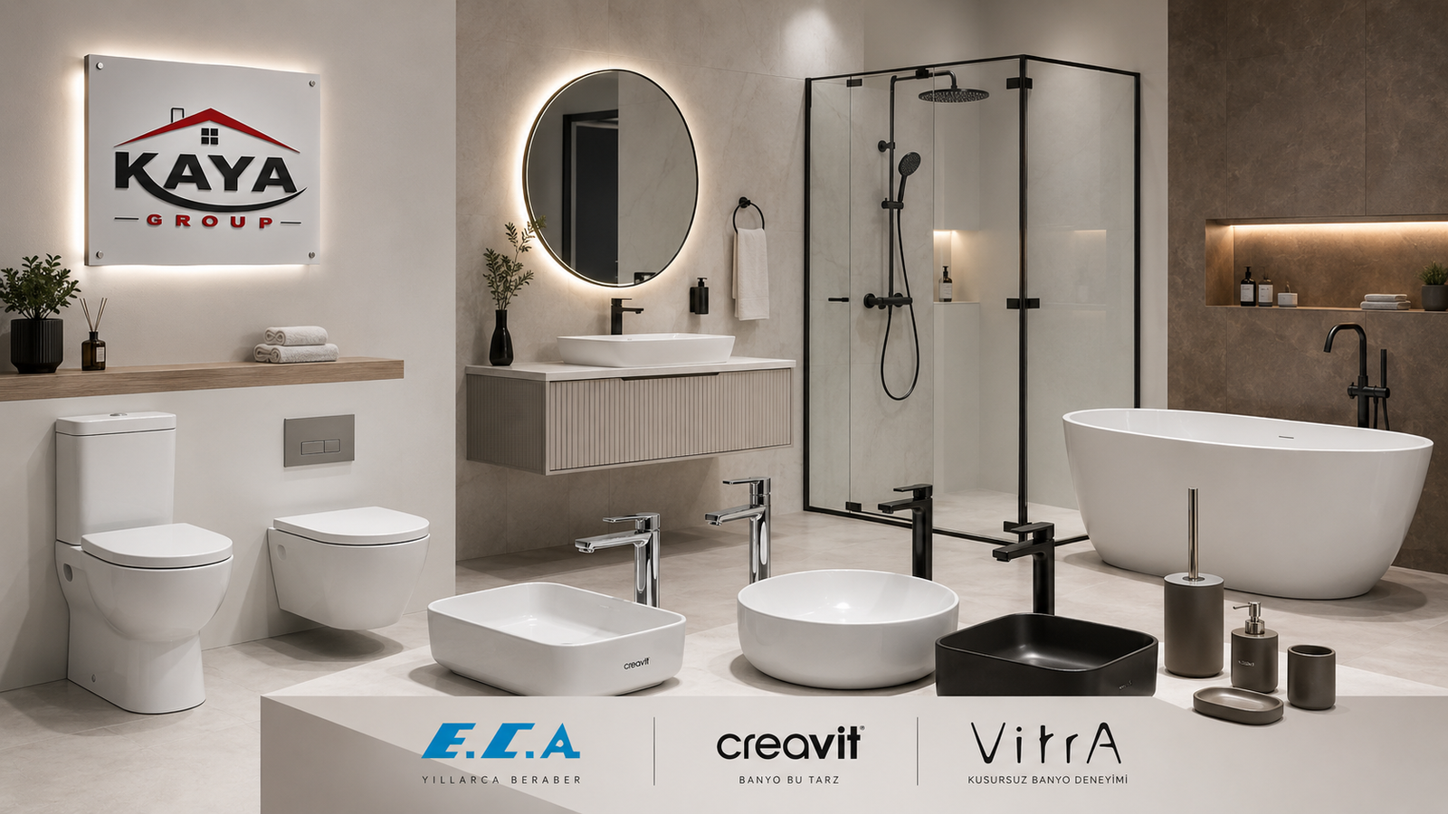 Keşan banyo malzemeleri lavabo klozet batarya duşakabin küvet ve banyo dolabı