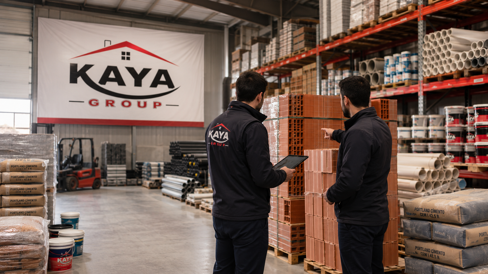 Kaya Group Keşan yapı malzemeleri iş ortakları YTONG Kalekim Sika İzocam güvenilir marka tedarik ağı